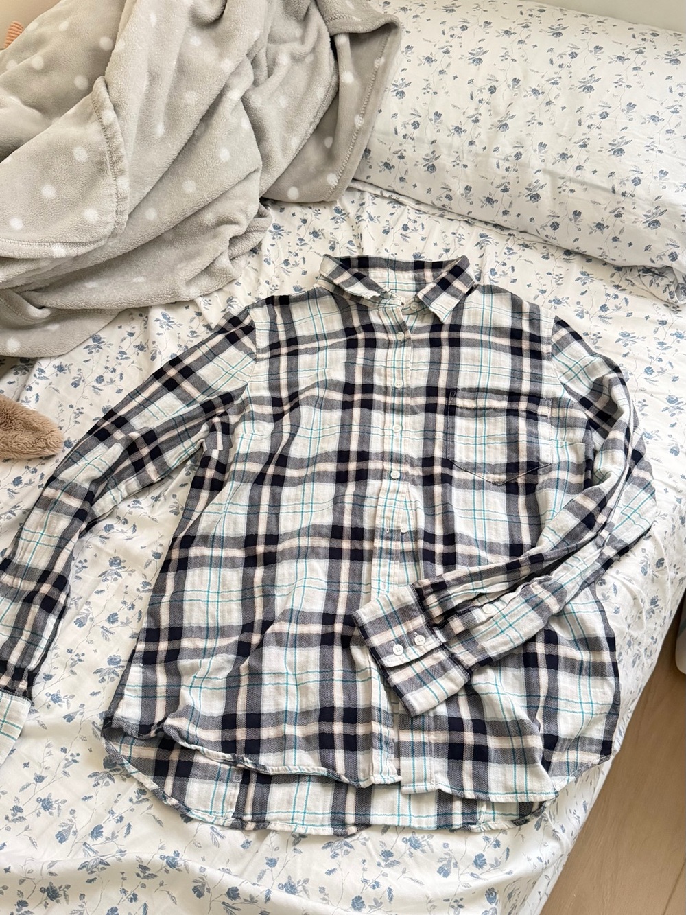 J Crew Plaid Button Up